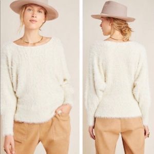 Anthropologie Ember Eyelash Sweater